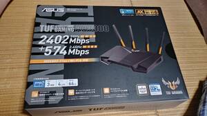 新品・未使用品/ASUS WiFi 無線 ルーター WiFi6 2402+574Mbps v6プラス対応デュアルバンドゲーミング TUF-AX3000