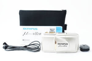 olympus オリンパス μ mju ii ミュー 80 vf point & shoot 35mm film camera