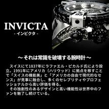 スイス製ムーブ搭載★男前 INVICTA Speedway 37959 インビクタ　スピードウェイ　ミリタリーカラー_画像9