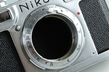 Nikon S2 + Nikkor-S.C 50mm F/1.4 Lens #42160D6_画像4