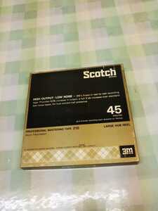 ☆☆　3M スリーエム Scotch スコッチ Mastering Tape オープンリールテープ 218-r45 LHRC ☆　　G