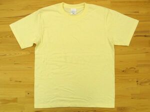 Arakai 5942 6.2oz プレミアムTシャツ Lサイズ 1枚 カスタード 無地 UnitedAthleのアウトレット 新品 クロネコゆうパケット350円発送可