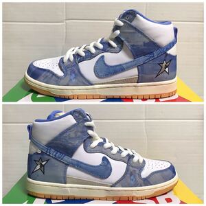 国内正規 CARPET COMPANY カーペット カンパニー NIKE SB ナイキ エスビー DUNK HIGH PRM QS ダンク ハイ シューズ 26.5 箱、紐、タグ付き