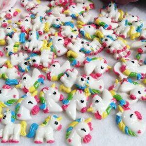  hand made hairpin raw materials patch n hair clip plastic parts raw materials horse .. deco parts parts handmade handicrafts raw materials kindergarten Unicorn beads 