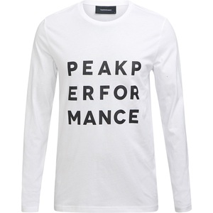 Peak Performance / Ground LS Tee / White / L 【auction by polvere_di_neve】ピークパフォーマンス norrona arc'teryx sweet protection