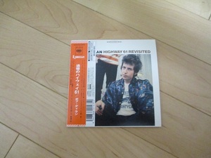 【BOB DYLAN】ボブ・ディラン/追憶のハイウェイ61/国内盤 紙ジャケ美品CD