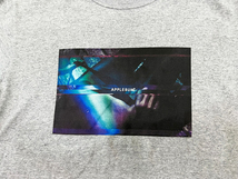 J28★APPLEBUM/アップルバム ボックスプリントTEE バックプリント 半袖 Tシャツ グレー系 メンズLサイズ ストリート USED ★_画像6