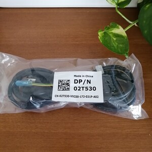 【Dellパソコン電源ケーブル DP/N 02T530〈未開封〉