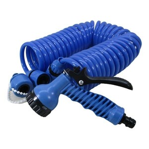  water .. hose water sprinkling hose 7 kind nozzle spiral hose 15 meter wi can WJ-8091/0914