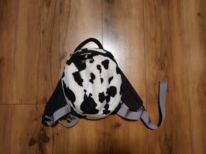 [ used ] Kids rucksack #.. Harness attaching # cow pattern # lovely #241
