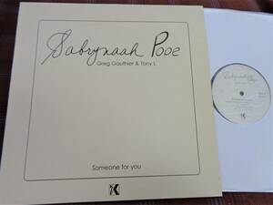 c982#〔12inch〕 Sabrynaah Pope 【 Someone For You 】 Greg Gauthier Kif Recordings KIF 030