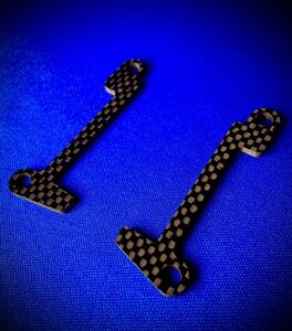 タミヤ M-07用ショートLipoバッテリー用バッテリーホルダー カーボン 蕨山Carbon