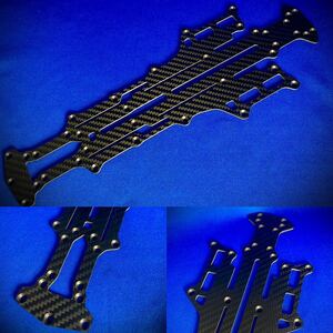ヨコモ Y2-002ZMG YD-2R 用 ハイトラクションシャーシ 特注 綾織 マット 蕨山Carbon製