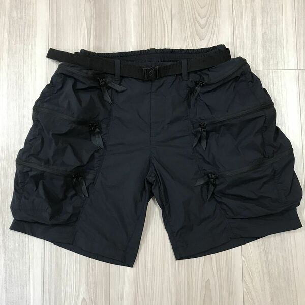 alk phenix container shorts KEVLARアルクフェニックス コンテナ ショーツ ショート パンツ ザック ビッグ ポケット ネイビー キャンプ