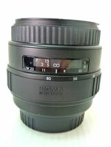 人気商品 SIGMA DL ZOOM 35-80mm 1:4-5.6 MULTI-COATED ズームレンズ φ52mm 日本製 キャップ付 銘玉 お買得 必見 シグマ②_画像3