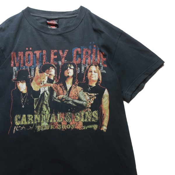 古典 着用 野村訓市 モトリークルー 1987年製ビンテージ Crew Motley T