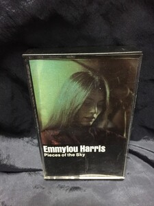 ●Emmylou Harris（エミルー・ハリス）／Pieces of the Sky　◆米盤輸入カセットテープ　◆エミルーの1975年メジャー・デビュー作