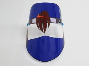  ninja blue blue fancy dress cosplay mask face shield Ninja becomes .. child popular anime manner abroad . earth production ornament decoration 