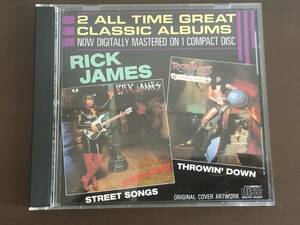 CD/RICK JAMES　STREET SONGS/THROWIN' DOWN/【J6】 /中古