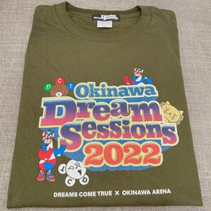 DREAMS COME TRUE×OKINAWA ARENA コラボTシャツ (カーキ) XL