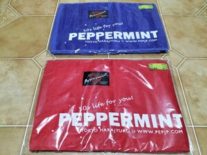 TOKYO ペパーミント フェイスタオル 2色セット 新品 Peppermint