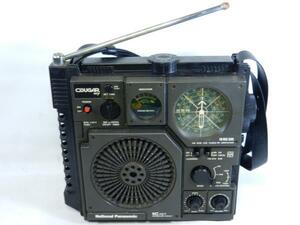 δNational Panasonic COUGAR　No.7 RF-877　BCLラジオ　ナショナル 　パナソニック 　クーガー　レトロ　ビンテージ