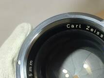 ○Contarex Sonnar 85mm F2 Carl Zeiss 専用ケース付 カール ツァイス 1:2 f=85mm コンタレックス ゾナー ドイツ製 レンズ 動作確認済み！_画像6