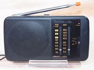 ☆Panasonic 【RF-U35】 ラジオの選局、ボリュームが良好です、クリーニング済み品 管理22060536
