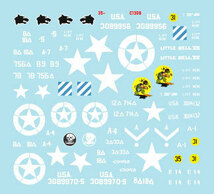 スターデカール 35-C1308 1/35 アメリカ軍 AFV ミックス # 1.M4A3E8 'イージエイト' HVSS インヨーロッパ 1944-45._画像3