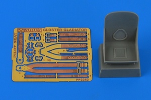 アイリス 2252 1/32 グロスター グラディエーター パイロットシート(ICM用）