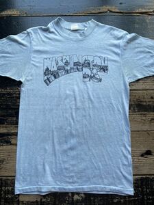 70s 80s Washington dc ワシントン 文字 ホワイトハウス USA製 ビンテージ Tシャツ 古着 レトロ デザイン アメリカ 首都 ボロ 80年代