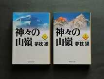 神々の山嶺 上下2冊セット 集英社文庫2冊揃_画像1