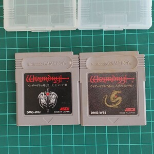 ウィザードリィ外伝セット ゲームボーイ ソフト Wizardry