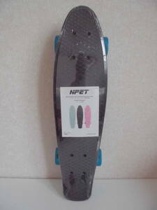 NPET Mini Cruiser скейтборд оттенок черного начинающий направление 