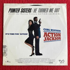 EP盤POINTER SISTERS / HE TURNED ME OUT 7inch盤 その他にもプロモーション盤 レア盤 人気レコード 多数出品。の画像2