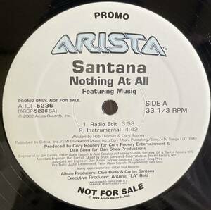 プロモ盤 サンタナSANTANA / Nnthing At All 12inch盤 その他にもプロモーション盤 レア盤 人気レコード 多数出品。