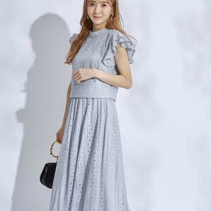 tocco 新品・未着用/ラッフルスリーブトップス×フレアレーススカートセットアップ
