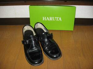 ★学校指定のHARUTA（ハルタ）の制靴23cm黒★