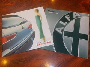 * Alpha Romeo [ Alpha Sports Wagon ] catalog /2000 year / with price list 