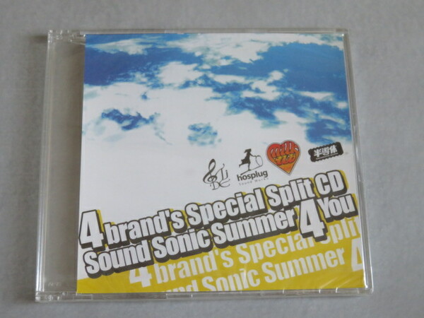 4brand’s Special Split CD Sound Sonic Summer4You / TILD+hosplug+milktub+半導体　コミケ70キッチンガイズ ファクトリー