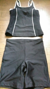  black swimsuit setup size L