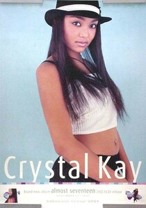 Crystal Kay クリスタル・ケイ B2ポスター (J18014)