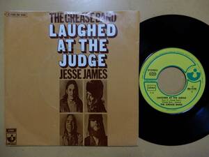 Grease Band-Laughe At The Judge★独Harvest Orig.7”/マト1/Henry McCullough,Swamp