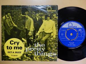 Pretty Things-Cry To Me★ノルウェー Orig.7”