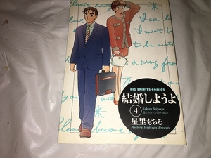 【星里もちる　結婚しようよ　第4巻】