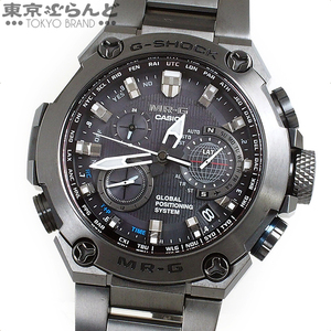 101612444 1円 カシオ MR-G Gショック 時計 腕時計 メンズ GPSソーラー ハイブリッド チタン ブラック フルメタル G-SHOCK MRG-G1000B-1AJR