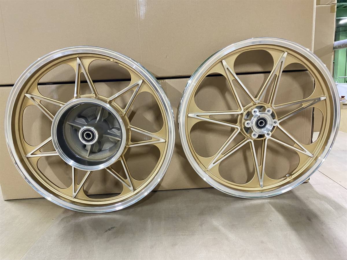 RZ250 RZ350 キャスト ホイール 金/レア 希少 ゴールド BEETセブン
