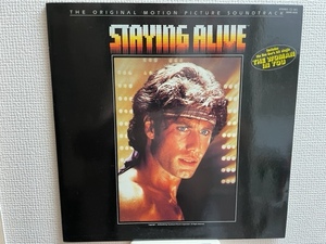 STAYING ALIVE ステインアライブ　THE BEE GEES ビージーズ 見開き盤　国内盤　ワンオーナー　