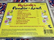 RY COODER★中古CD/EU盤「ライ・クーダー～PARADISE AND LUNCH」_画像2