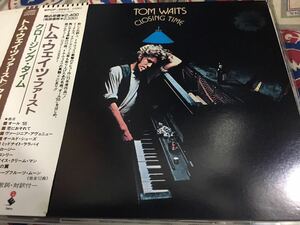 Tom Waits★中古CD国内盤帯付「トム・ウエイツ～クロージング・タイム」